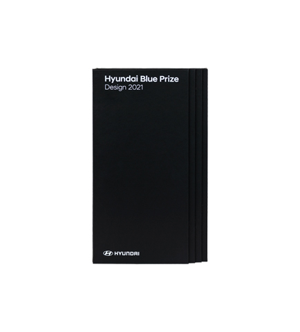 HYUNDAI Blue 현대 싸바리 상패박스 패키지 이미지