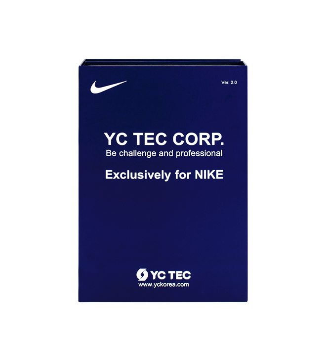 YC TEC 와이씨텍 샘플북 나이키 스펀지샘플북 신발이미지